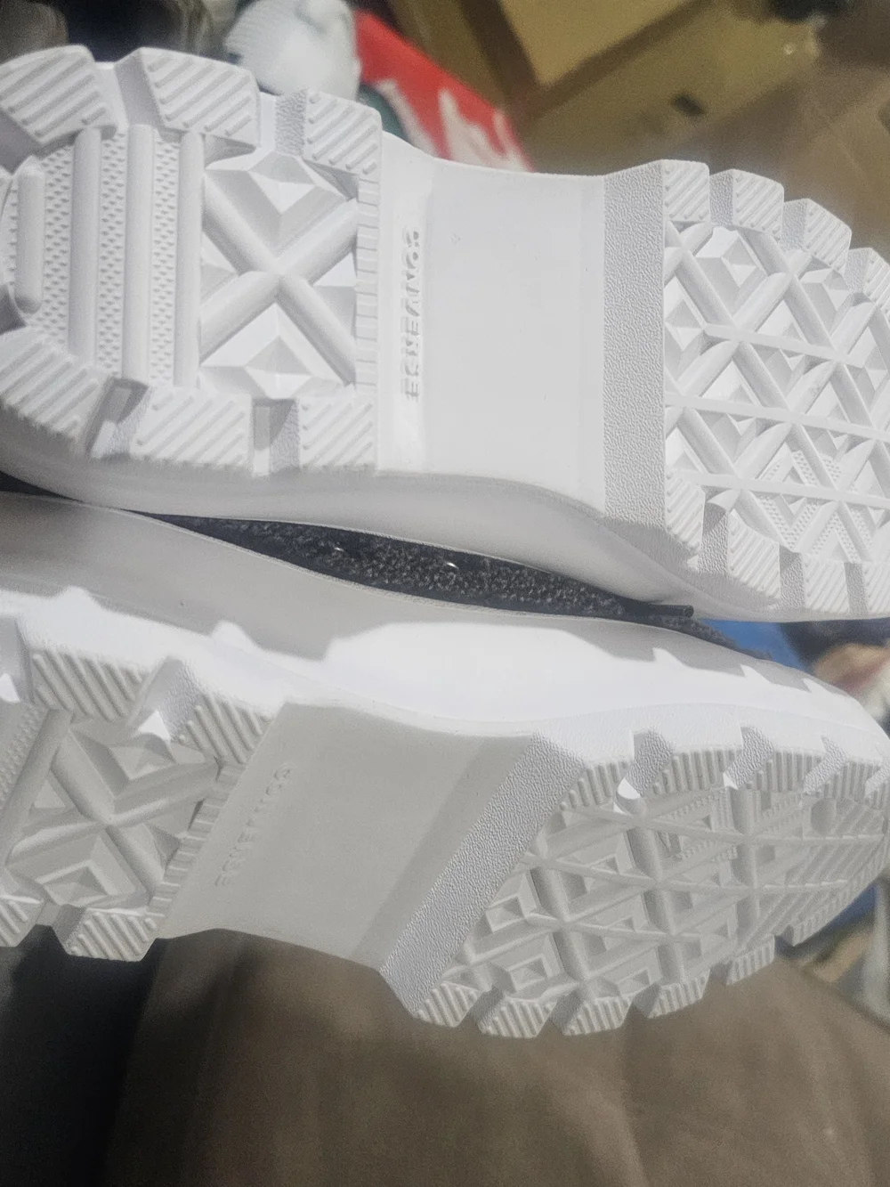Converse Black and White High-Top Sneakers - Picture 2 of 7